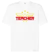 Футболка Оверсайз Wonder teacher Белый Футболка Оверсайз Wonder teacher Белый фото