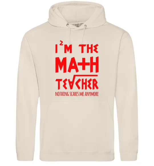 Чоловіча толстовка (худі) I'm the math teacher Таш фото