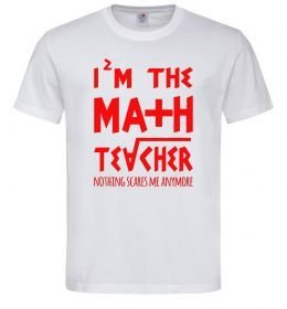 Чоловіча футболка I'm the math teacher