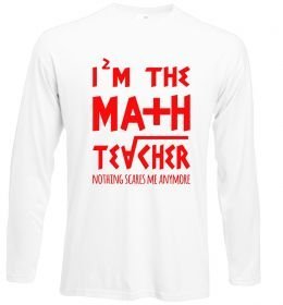 Лонгслив I'm the math teacher Лонгслив I'm the math teacher