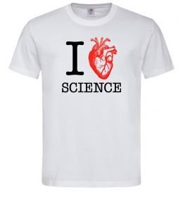 Чоловіча футболка I love sience