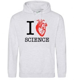 Чоловіча толстовка (худі) I love sience