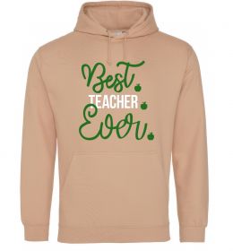 Мужская толстовка (худи) Best teacher ever