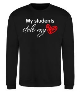 Свитшот My students stole my heart