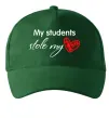 Кепка My students stole my heart Темно-зеленый фото
