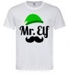 Мужская футболка Mr. Elf Белый фото