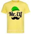 Чоловіча футболка Mr. Elf Лимонний фото