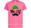 Детская футболка Mr. Elf Ярко-розовый фото