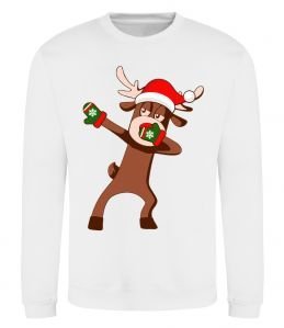 Світшот Dabbing Christmas deer