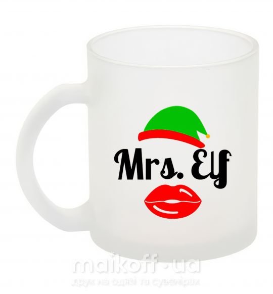 Чашка скляна Mrs. Elf Фроузен фото