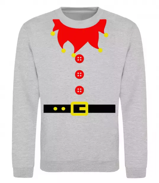 Свитшот Костюм "Ельф" Серый меланж фото