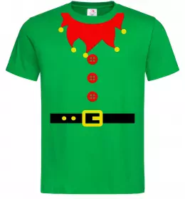 Мужская футболка Костюм "Ельф" Зеленый фото