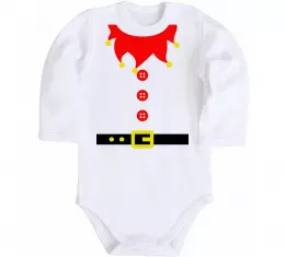 Детский боди Костюм "Ельф" Белый фото