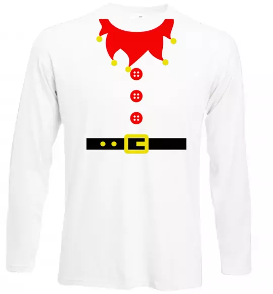 Лонгслив Костюм "Ельф" Белый фото