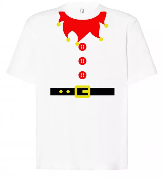 Футболка Оверсайз Костюм "Ельф" Білий фото