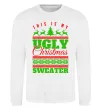 Світшот Ugly Christmas sweater Білий фото