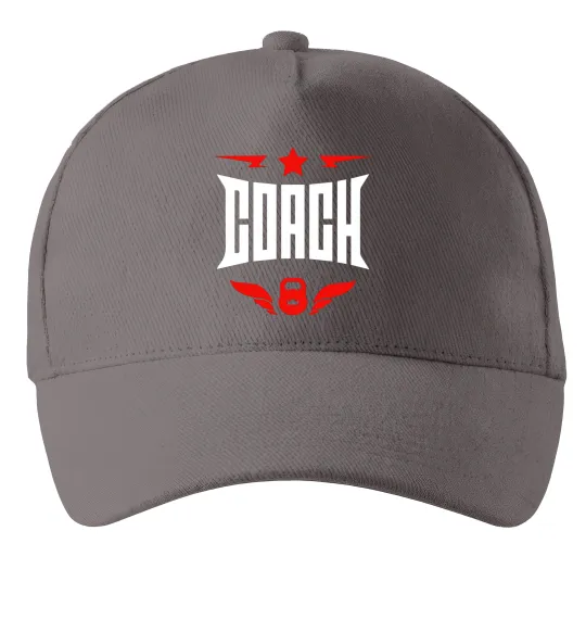 Кепка Тренер Серый фото