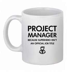 Чашка керамічна Project manager