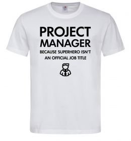 Мужская футболка Project manager Мужская футболка Project manager