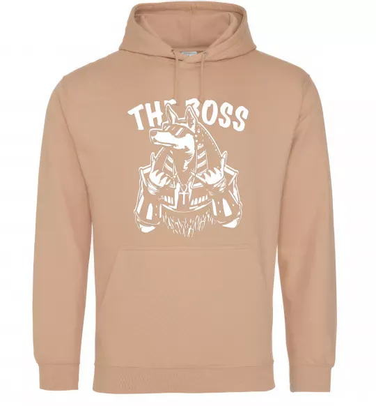 Чоловіча толстовка (худі) The boss Egypt style Пісочний фото