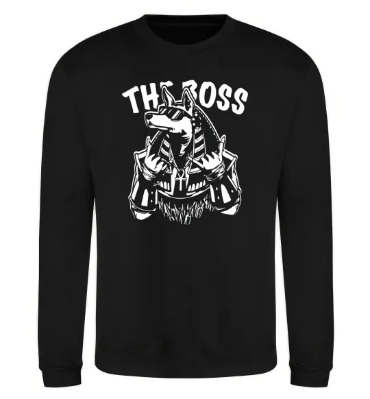 Свитшот The boss Egypt style Черный фото
