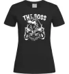 Жіноча футболка The boss Egypt style Чорний Жіноча футболка The boss Egypt style Чорний фото