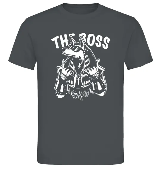 Мужская футболка The boss Egypt style Графит фото