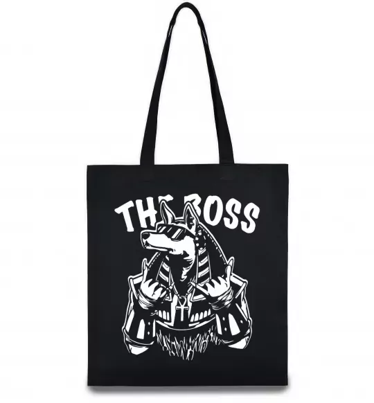 Еко-сумка The boss Egypt style Чорний фото
