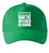 Кепка Engineers make the world go round Зеленый Кепка Engineers make the world go round Зеленый фото