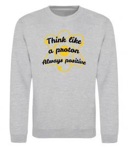 Свитшот Think like a proton