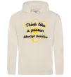 Чоловіча толстовка (худі) Think like a proton Таш фото