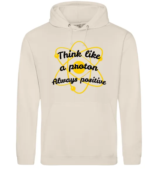 Жіноча толстовка (худі) Think like a proton Таш фото