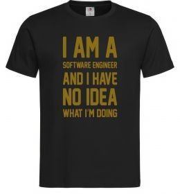 Мужская футболка I'm a software engineer