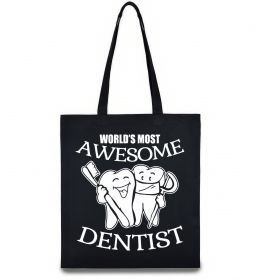 Эко-сумка World's most awesome dentist