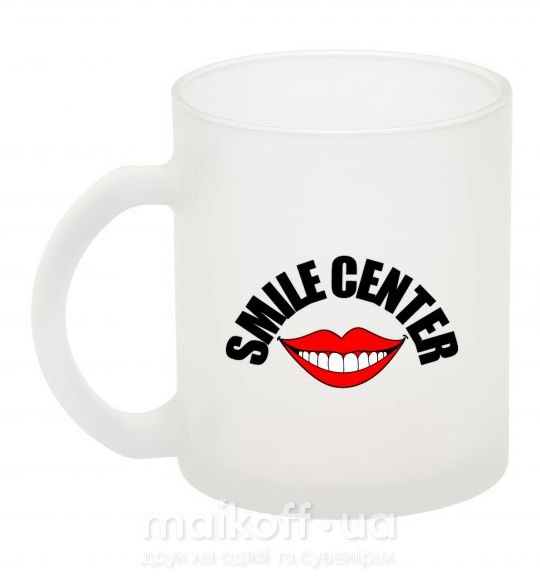 Чашка скляна Smile center Фроузен фото
