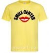 Чоловіча футболка Smile center Лимонний фото