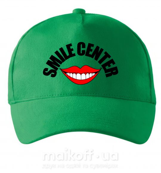 Кепка Smile center Зеленый фото