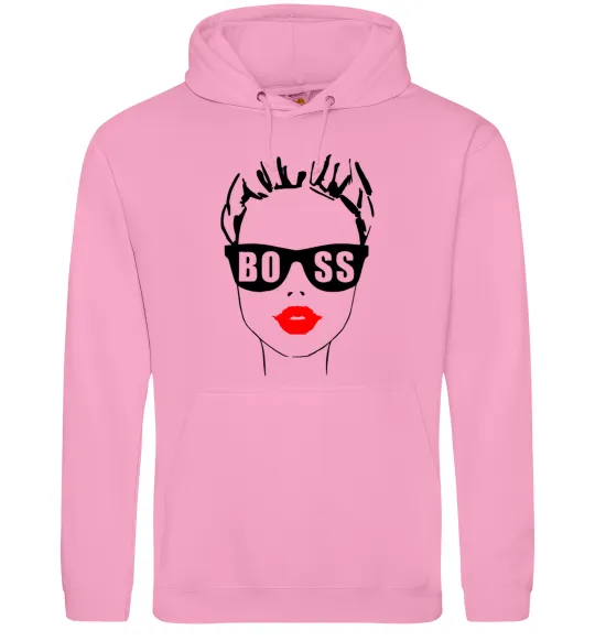Жіноча толстовка (худі) Lady boss Рожевий фото