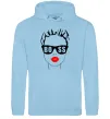Жіноча толстовка (худі) Lady boss Блакитний фото