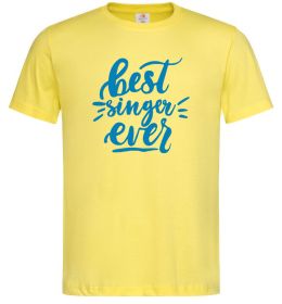 Чоловіча футболка Best singer ever Чоловіча футболка Best singer ever