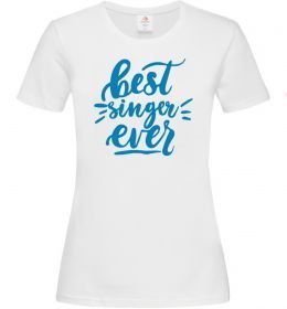 Жіноча футболка Best singer ever Жіноча футболка Best singer ever