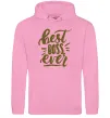 Жіноча толстовка (худі) Best boss ever Рожевий фото