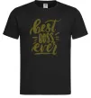 Мужская футболка Best boss ever Черный фото