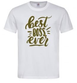 Мужская футболка Best boss ever
