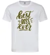 Мужская футболка Best boss ever Белый фото