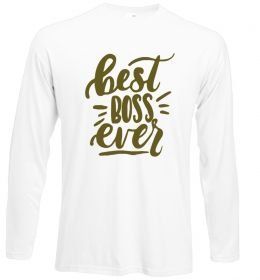 Лонгслів Best boss ever