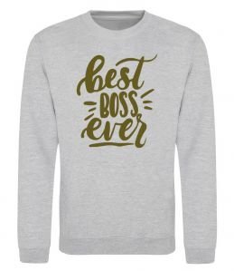 Світшот Best boss ever Світшот Best boss ever