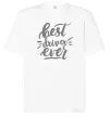 Футболка Оверсайз Best driver ever Білий фото