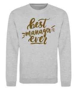 Свитшот Best manager ever