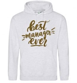 Женская толстовка (худи) Best manager ever
